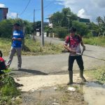 Antisipasi Banjir, PMI Kabupaten Nunukan Bersihkan Drainase