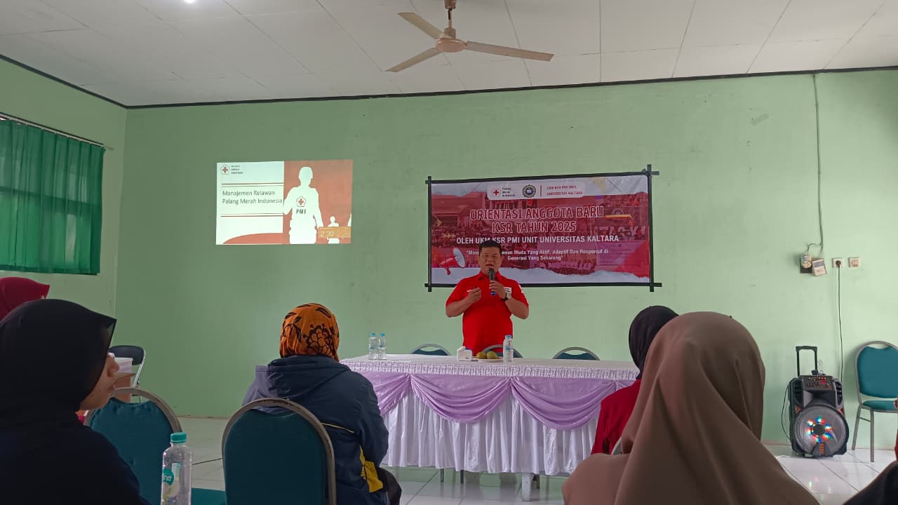 Membentuk Relawan Aktif dan Adaptif, KSR Universitas Kaltara Gelar Orientasi 2025