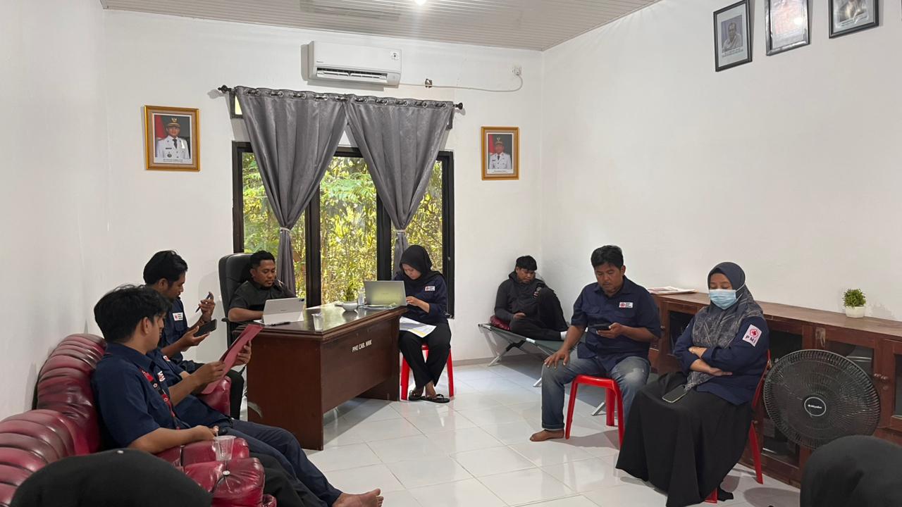 PMI Nunukan Mantapkan Penguatan Tata Kelola dan Disiplin Organisasi Lewat Pertemuan Internal