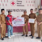 DINAS PENDIDIKAN KOTA TARAKAN SERAHKAN DONASI KEMANUSIAAN RP.126.230.000 JUTA KE PMI KOTA TARAKAN UNTUK KORBAN BENCANA SUMATERA