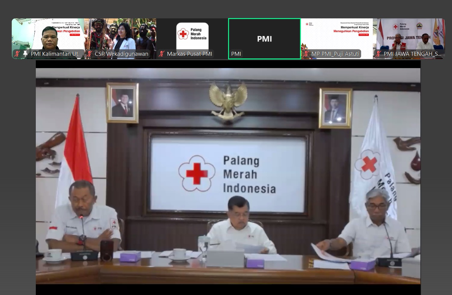 PMI KALTARA HADIRI MUKERNAS PMI 2025, DORONG PENGUATAN TATA KELOLA DAN AKSI KEMANUSIAAN BERBASIS DATAta