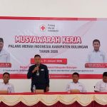 KETUA PMI KALTARA BERI ARAHAN PADA MUSYAWARAH KERJA PMI KABUPATEN BULUNGAN 2026