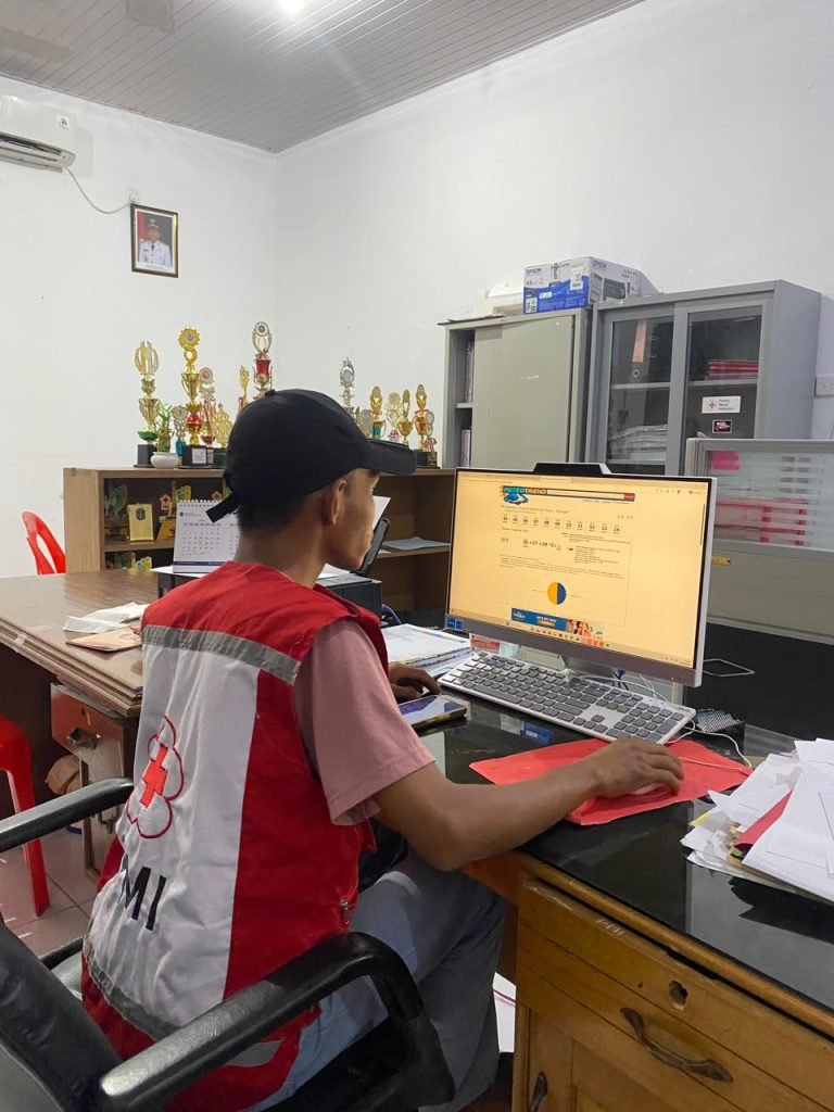 PMI KABUPATEN NUNUKAN PASTIKAN POSKO SIAGA, KONDISI WILAYAH AMAN DAN LAYANAN KEMANUSIAAN TETAP OPTIMAL