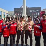 PMI NUNUKAN SIAGAKAN AMBULANS DAN TIM MEDIS  DUKUNG UPACARA HARI  PRAMUKA  KE-65 DI ALUN-ALUN  NUNUKAN