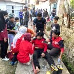 PMI TARAKAN BERI LAYANAN KESEHATAN WARGA TERDAMPAK KEBAKARAN