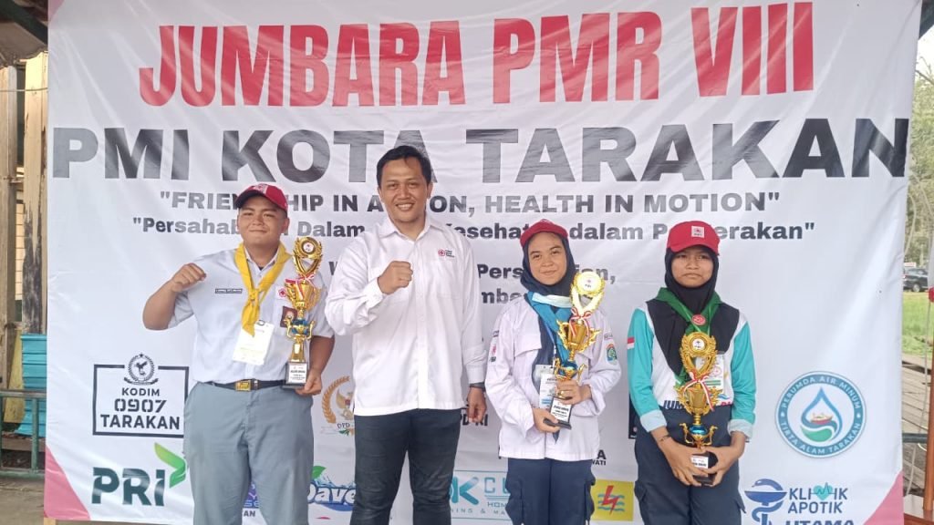 KETUA PMI KOTA TARAKAN MENUTUP JUMBARA PMR VIII, SOROTI BAKAT JURNALISTIK PESERTA