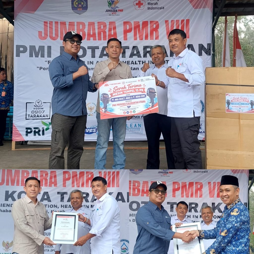 PMI KALTARA PERKUAT RESPONS BENCANA LEWAT BANTUAN MESIN TEMPEL 15 PK