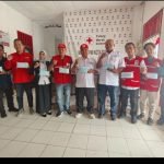 MELALUI PMI PROVINSI KALTARA, PMI PUSAT MEMBAGIKAN 12.000 Masker Medis ke PMI KABUPATEN NUNUKAN.