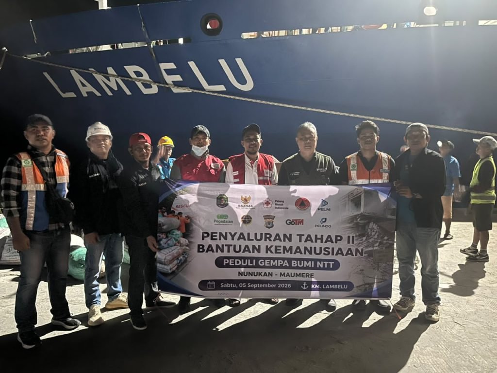 SEMANGAT KEMANUSIAAN DARI NUNUKAN KEMBALI MENGALIR KE NTT