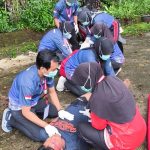 PMI KALIMANTAN UTARA SUKSES MELAKSANAKAN PELATIHAN PERTOLONGAN PERTAMA TINGKAT MENENGAH