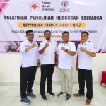 TINGKATKAN KAPASITAS RESPON BENCANA, PMI KALTARA KIRIM TIGA PERWAKILAN IKUTI PELATIHAN PEMULIHAN HUBUNGAN KELUARGA