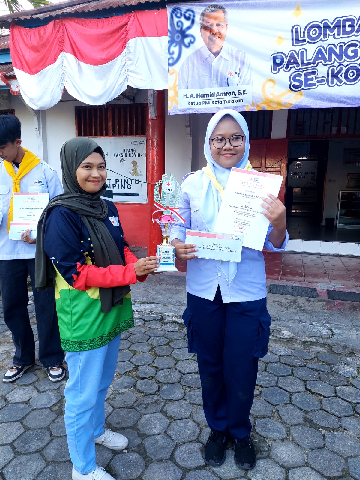 PMI PROVINSI KALTARA TURUT JADI JURI LOMBA KECAKAPAN PMR SE-KOTA TARAKAN