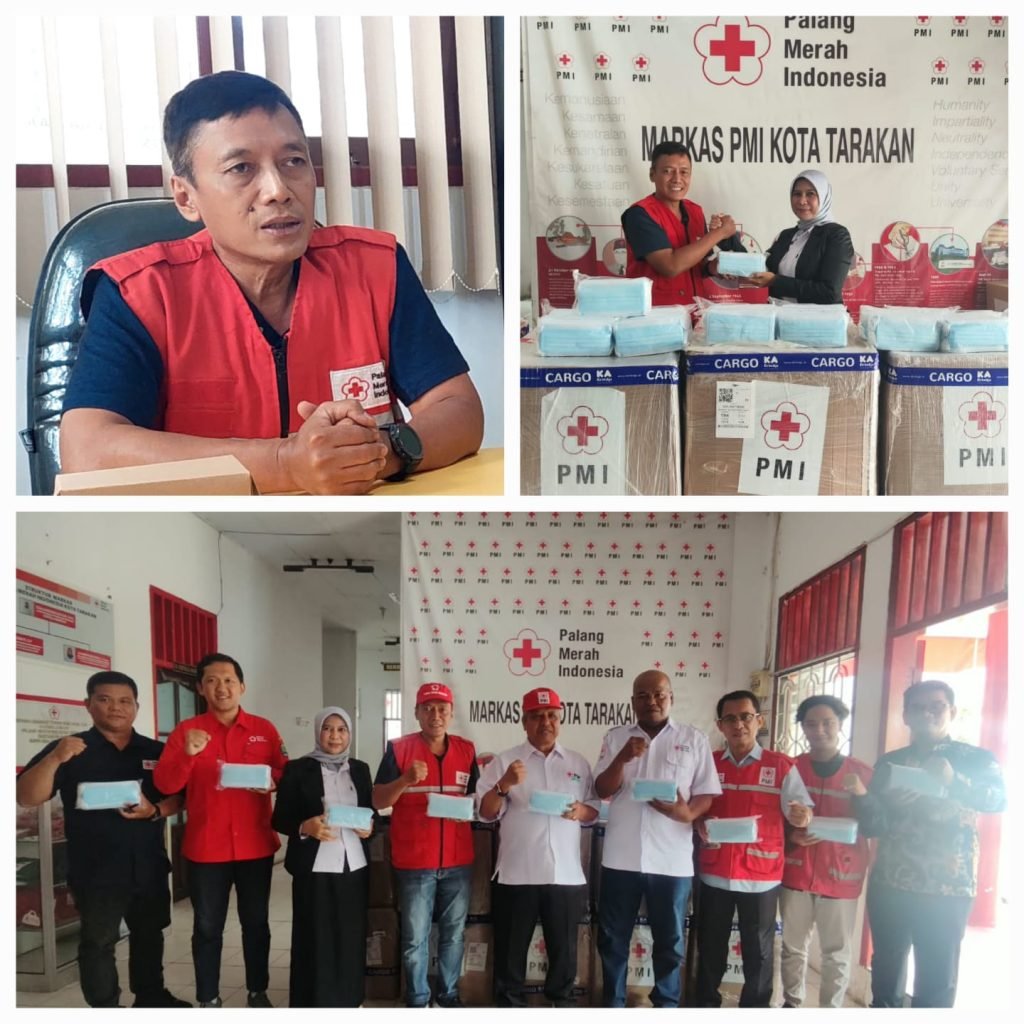 PMI KALTARA PERKUAT RESPONS KARHUTLA, SIAPKAN MASKER DAN RUANG OKSIGEN