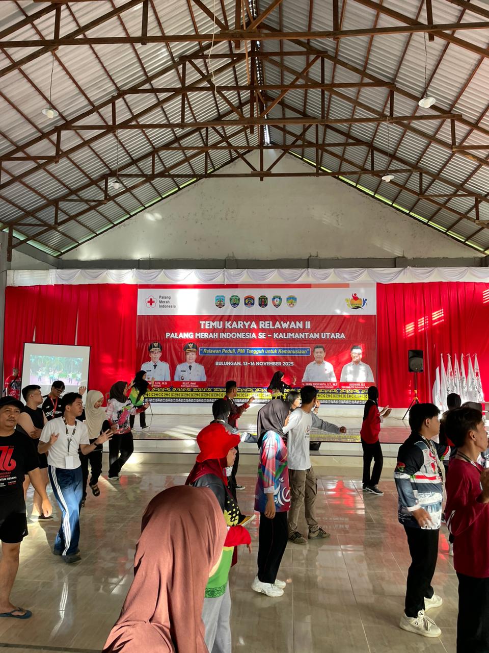 Senam Bersama PMI Kota Tarakan